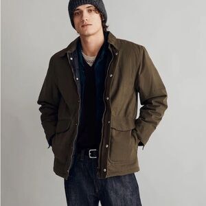 Waxed Quilted Barn Jacket